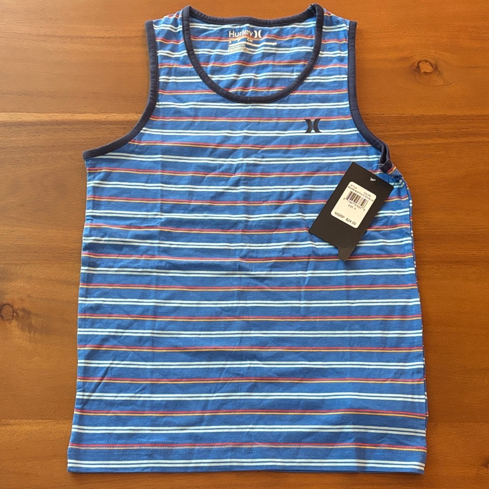 Hurley Multicolor Striped Tank Top